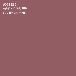 #935E63 - Cannon Pink Color Image